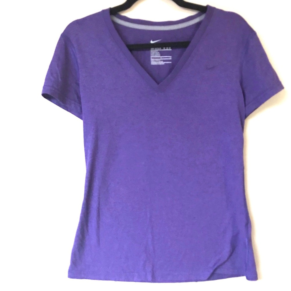 Nike Dri-Fit Shirt - Purple - Small